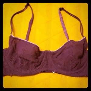intimately Free People Unlined Lace Bra 36C
